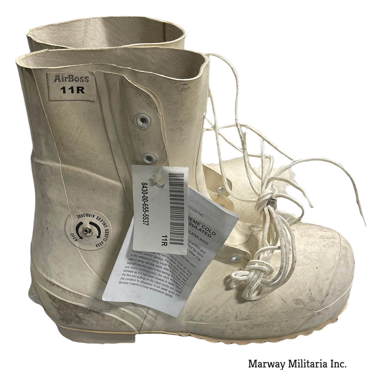 a*様 military bunny boots 12R Type II, White Winter Bunny Boots 11R – Marway Militaria Inc