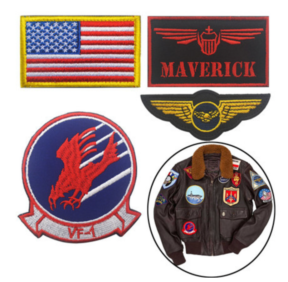 Top Gun Patch Set of 4 Marway Militaria Inc & Winnipeg Army Surplus