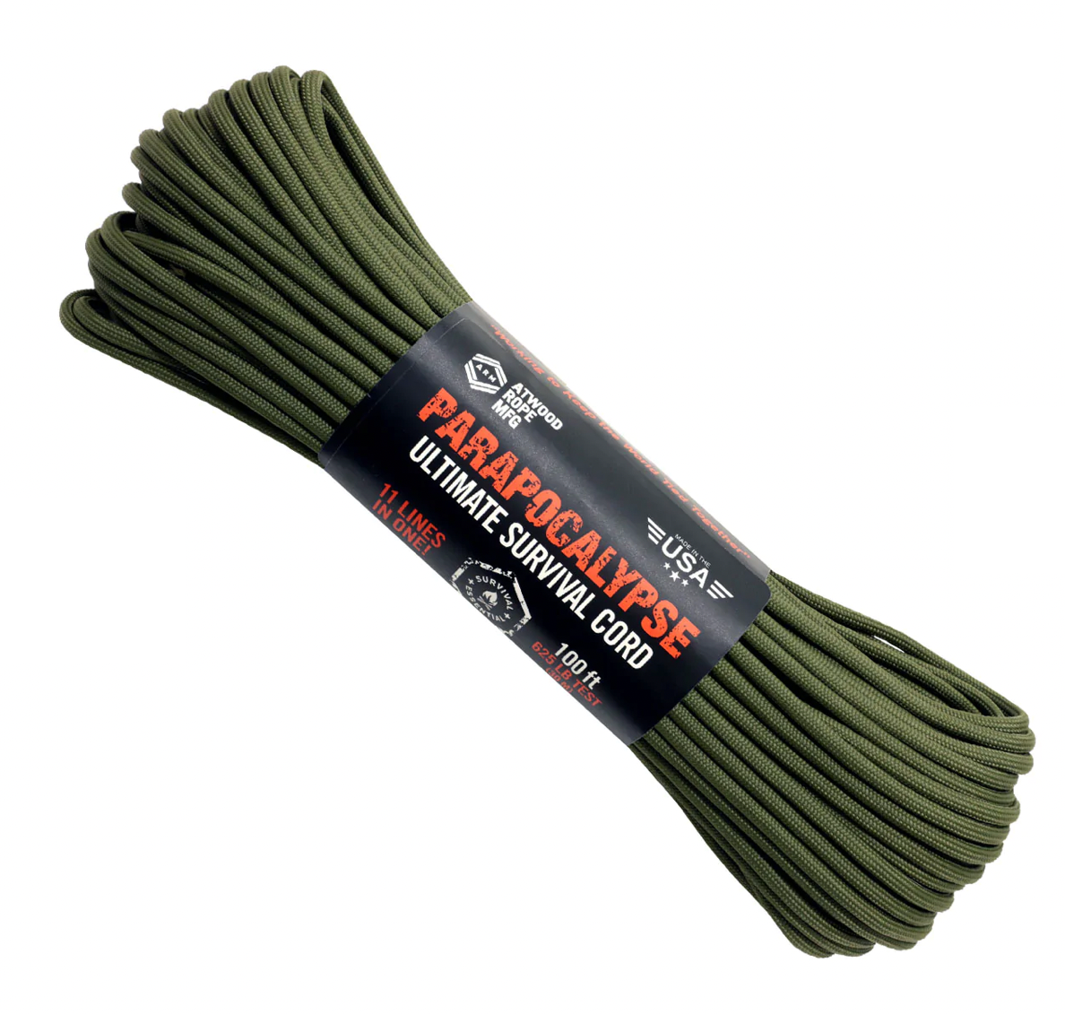 Survive Rope Parapocalypse Ultimate Survival Cord, 11 Lines in one!, 50FT – Marway ...